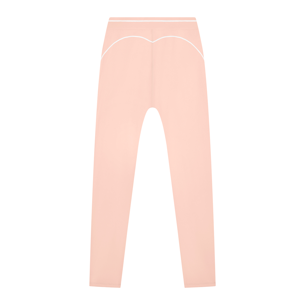 Topstitched Yoga Sports Bra & High-Rise Topstitched  Leggings Set