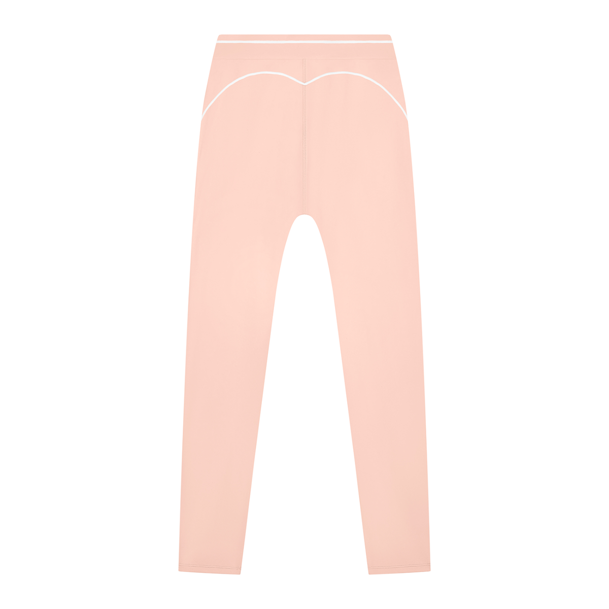 Topstitched Yoga Sports Bra & High-Rise Topstitched  Leggings Set