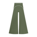 Topstitching Yoga Tank Top & High-Rise Flared Yoga Pants Set