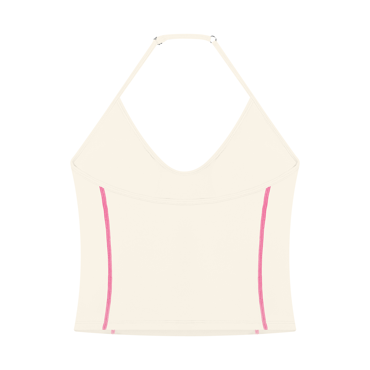 Halter Neck Yoga Tank Top & High Waisted Yoga Biker Shorts
