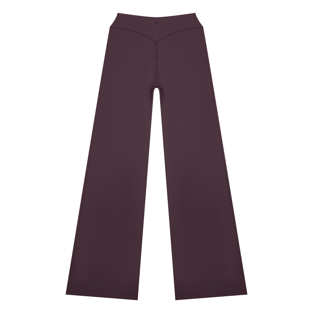 Yoga Cropped Tube Top & High-Rise Yoga Flare Pants Set