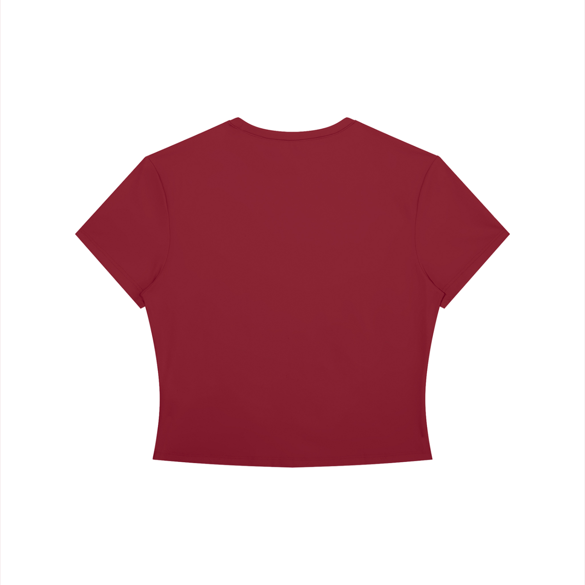 "BORN TO BE ICONIC"  Crewneck Crop T-Shirt