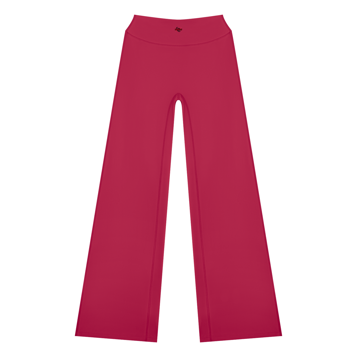 Yoga Cropped Tube Top & High-Rise Yoga Flare Pants Set
