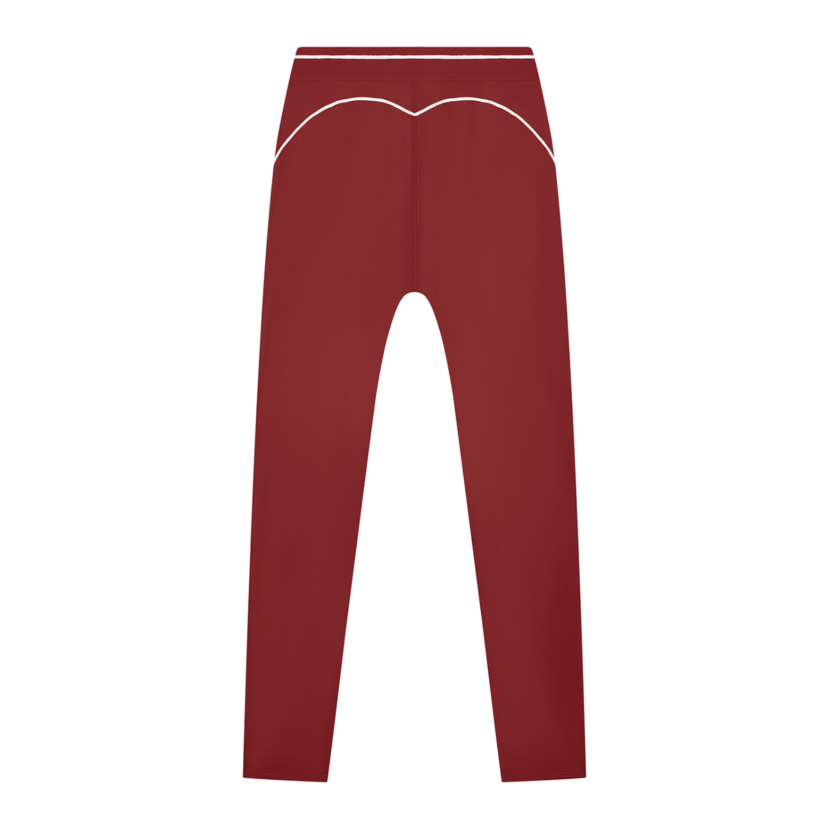 Topstitched Yoga Sports Bra & High-Rise Topstitched  Leggings Set