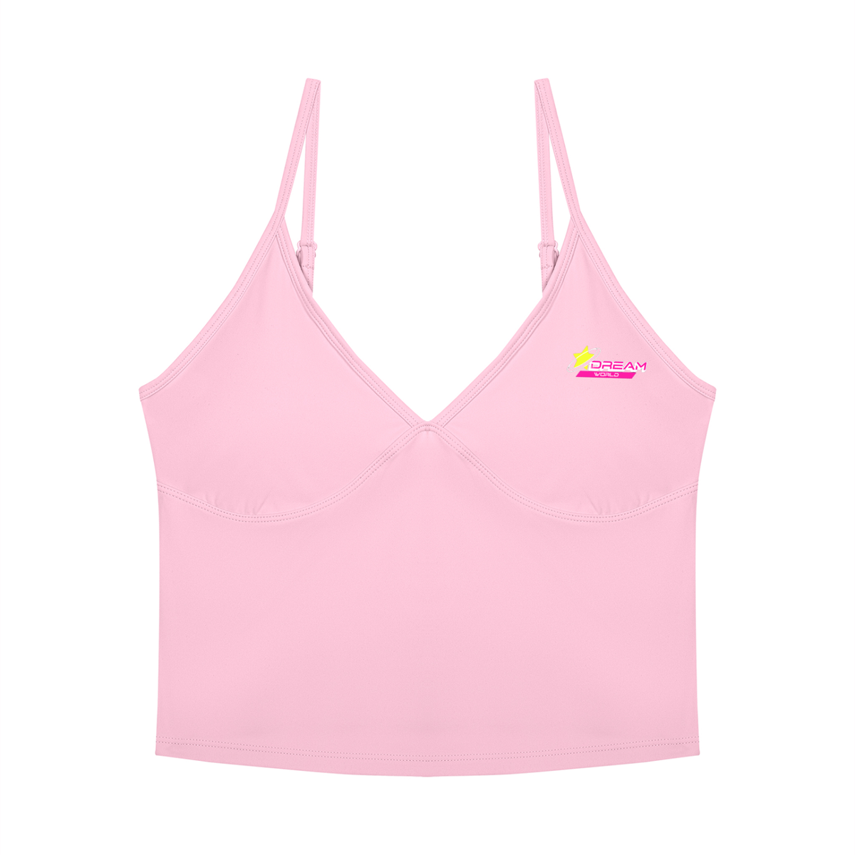V-Neck Yoga Tank Top & High Waisted Yoga Biker Shorts Set