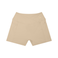 Full-Zip Sports Jacket & High-Rise Pocket Yoga Shorts Set