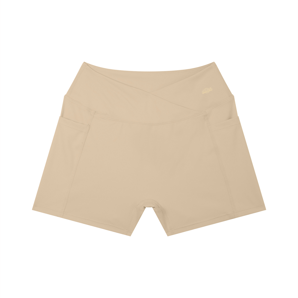 Full-Zip Sports Jacket & High-Rise Pocket Yoga Shorts Set