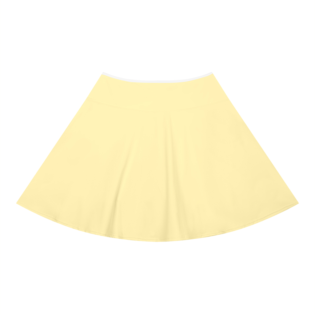 Halter Color Block Yoga Sports Bra & Color Block A-Line Skirt