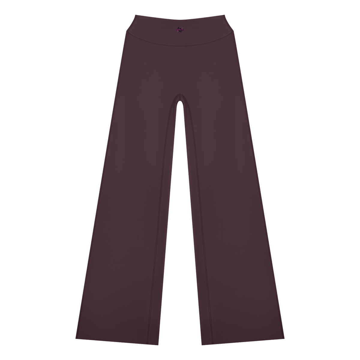 Yoga Cropped Tube Top & High-Rise Yoga Flare Pants Set