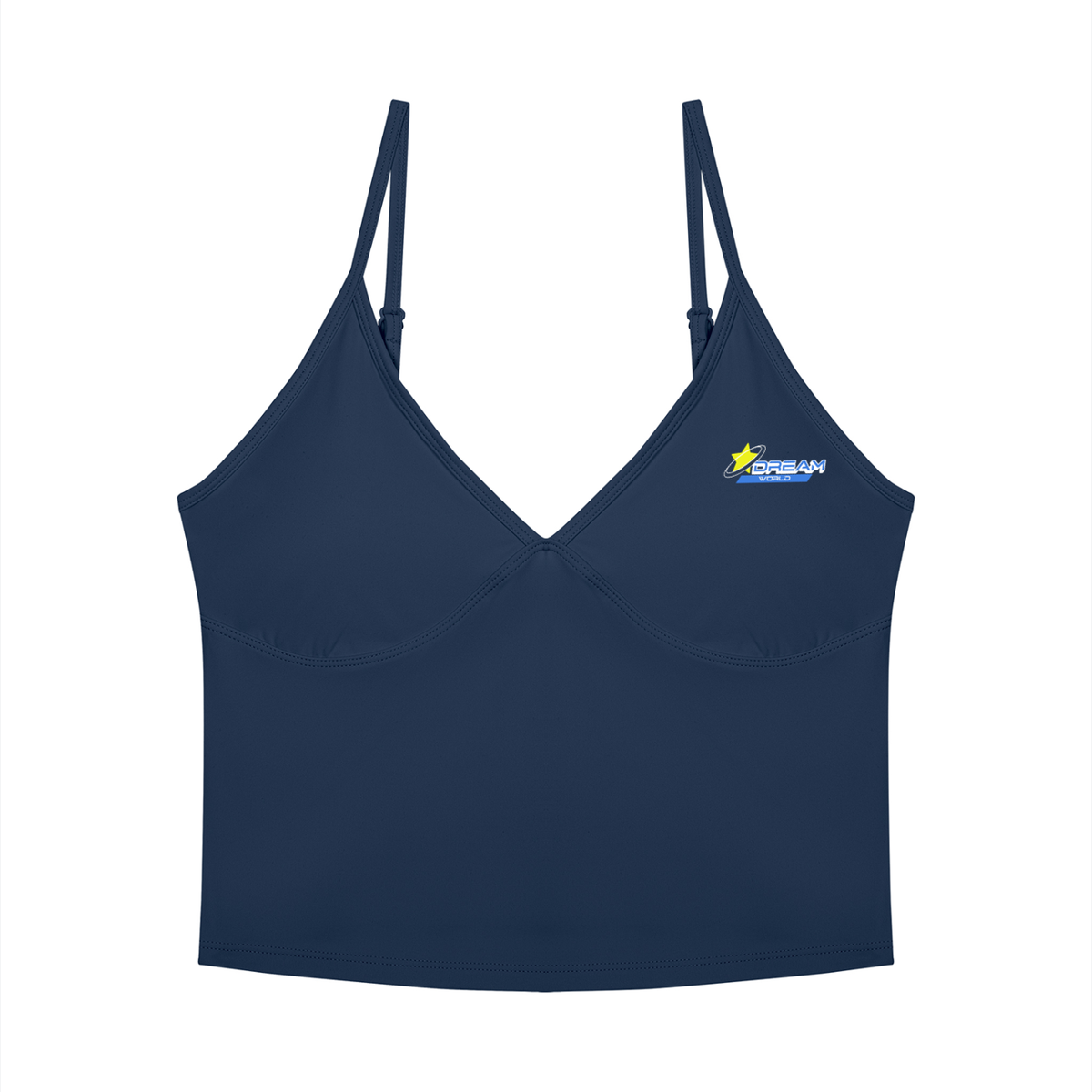V-Neck Yoga Tank Top & High Waisted Yoga Biker Shorts Set