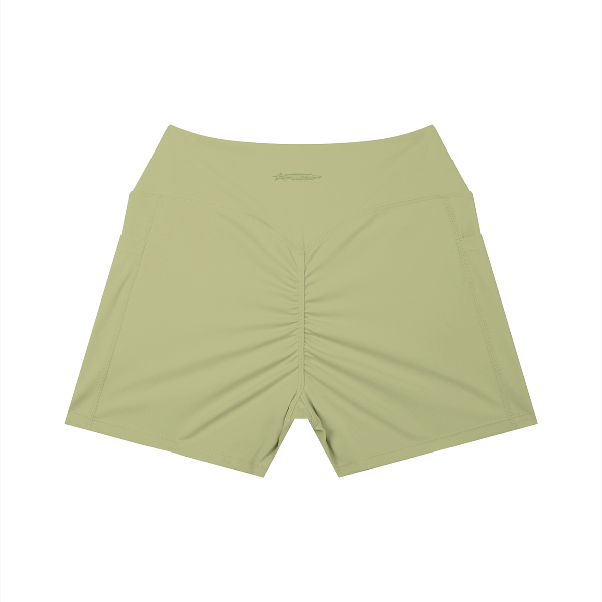 Full-Zip Sports Jacket & High-Rise Pocket Yoga Shorts Set