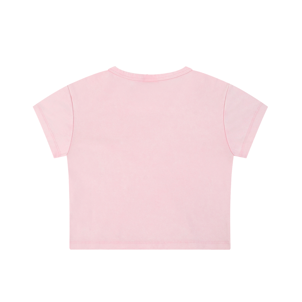 Dream World's Snow Washed Crop Top