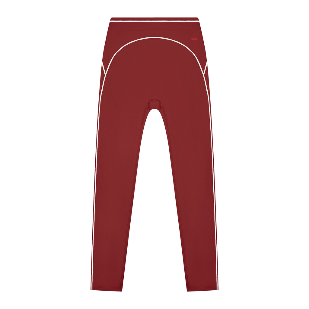 Topstitched Yoga Sports Bra & High-Rise Topstitched  Leggings Set