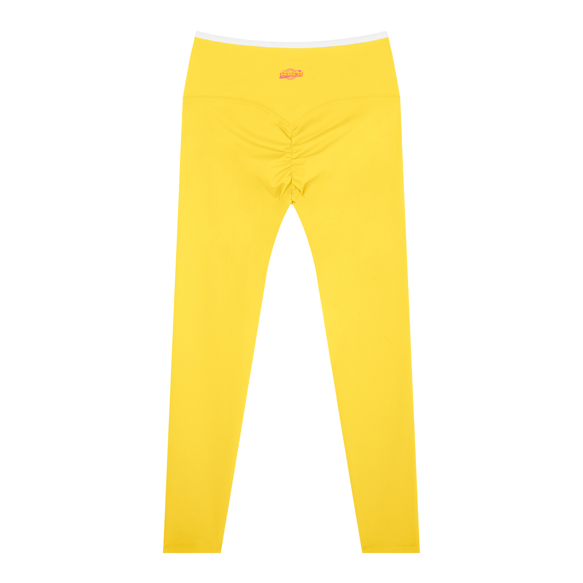 Dream World's Color Block Ruched Sports Bra & High-Waisted Yoga Leggings Set