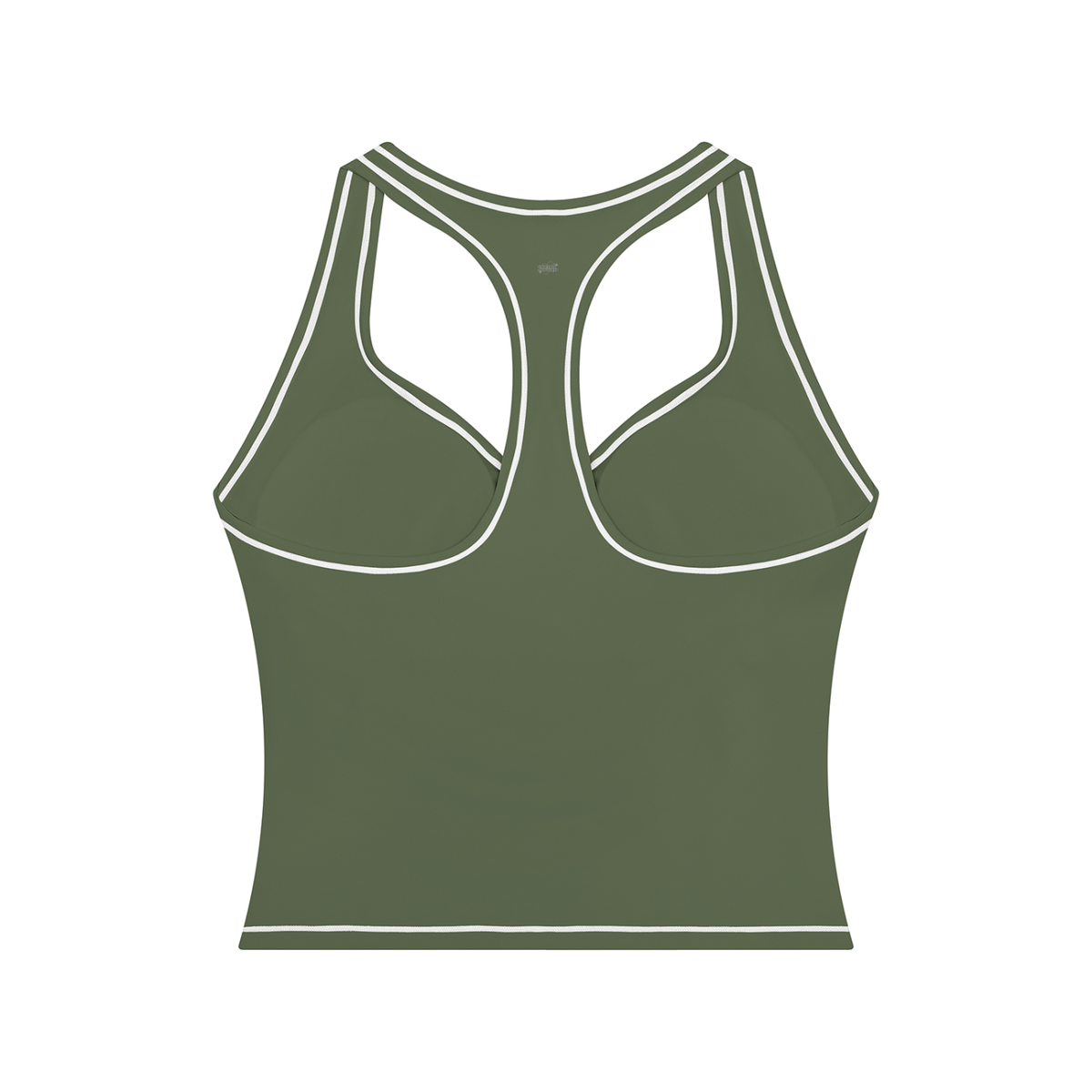 Topstitching Yoga Tank Top & High-Rise Flared Yoga Pants Set