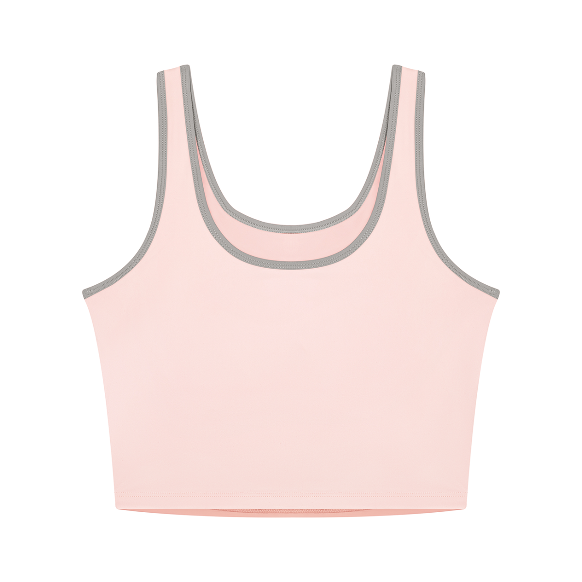 Dream World's Color Block Yoga Top & Ruched High Waisted Yoga Shorts Set