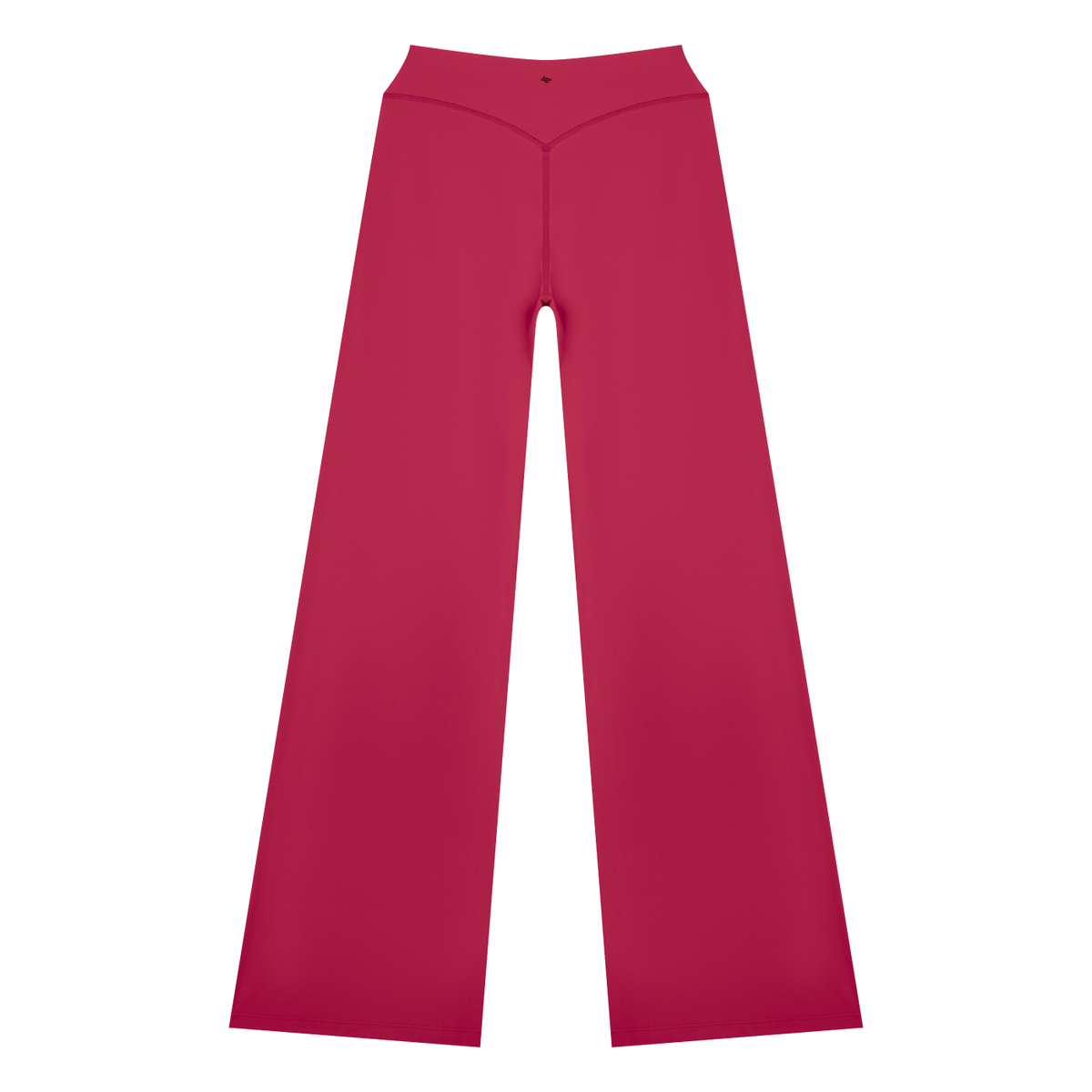 Yoga Cropped Tube Top & High-Rise Yoga Flare Pants Set